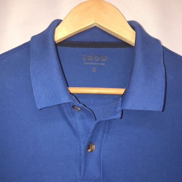 IZOD Royal Blue Polo Style w/Black Logo - Picture 6 of 11